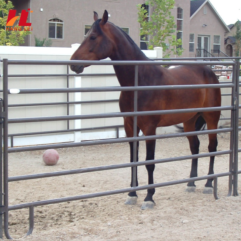 Competition Grade Steel Fence Panels for Racing Track and Livestock Corrals