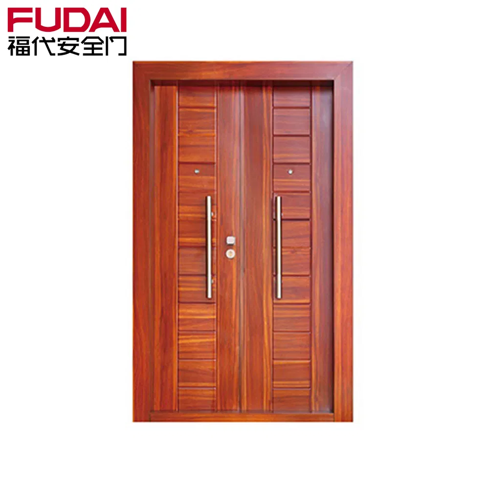 Cheapest Exterior Africa Steel Entry Security Door Use House