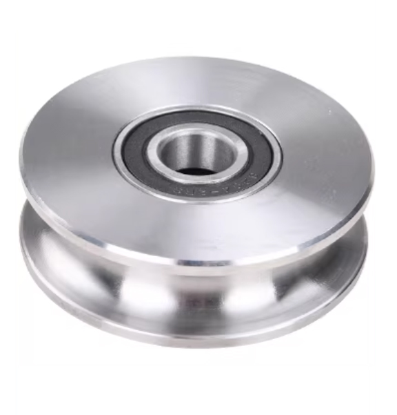 Heavy-Duty U-Type Pulley Roller Wheel for Wire Rope