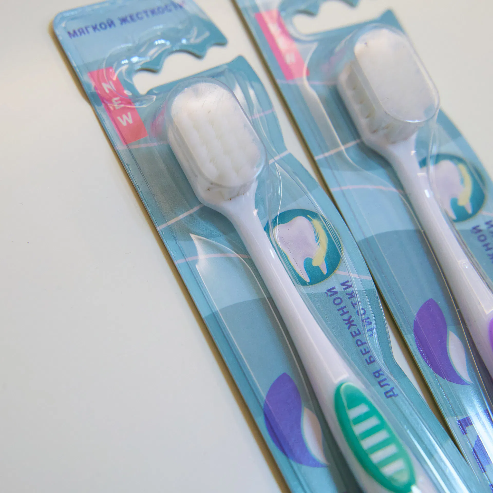 Adult Eco-Friendly Toothbrush with Private Logo Support for Wholesale