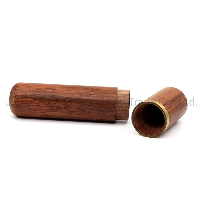 Rosewood Cigar Tube Moisturizing Cuban Cigar Moisturizing Tube Manual Cigar Tool Accessories Solid Wood Cigar Box Portable