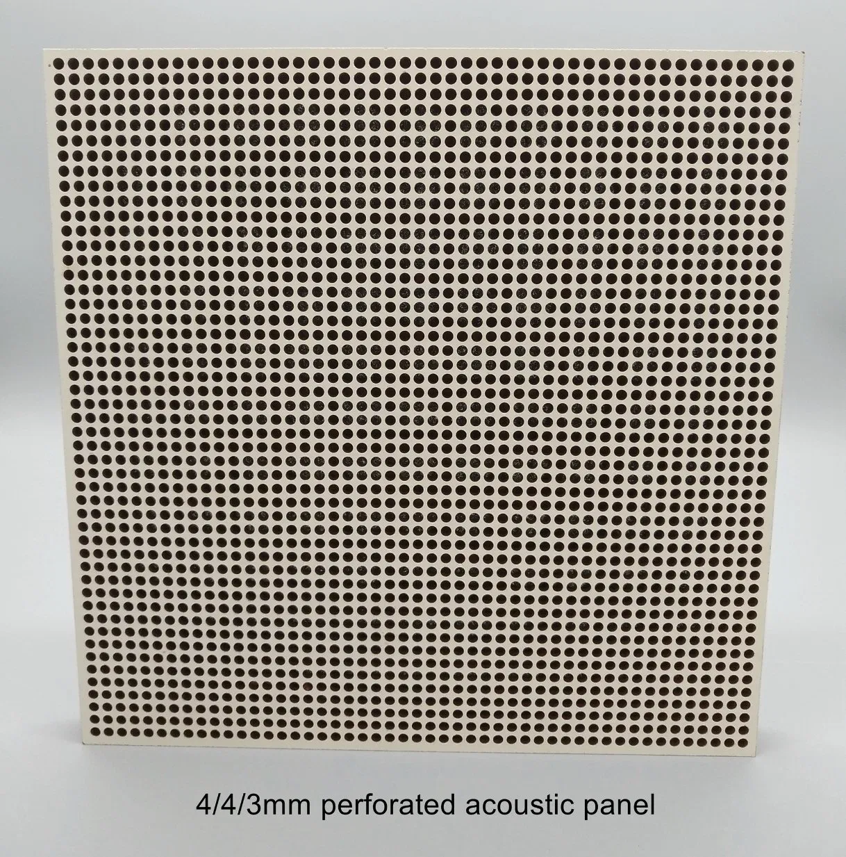 4/4/3mm Straight Perforated Acoustic Panel for Wall and Ceiling Sound Absorption Solution