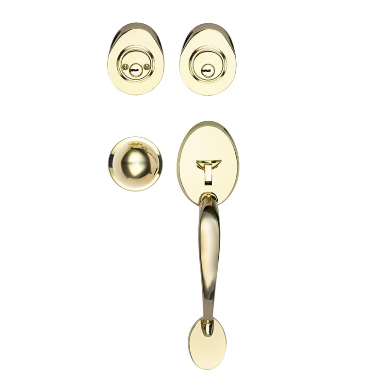 Fancy Zinc Alloy Entrance Furniture Hardware Series Handles Lock