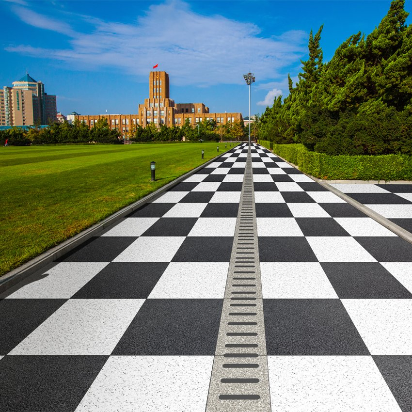 Jnz Hot Selling Modern Grey Lava Stone 20mm Outdoor Porcelain Tiles Floor