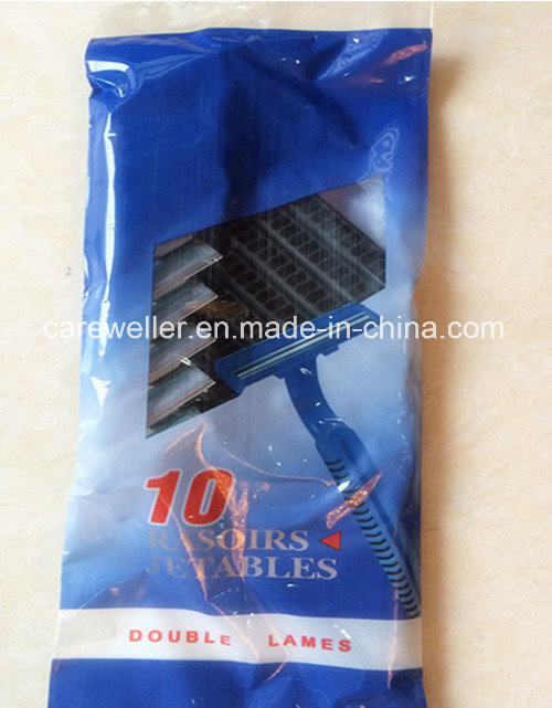 Twin Blade Disposable Shaving Razor