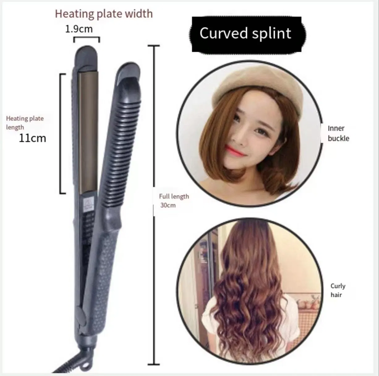 Hot Wholesale Ironing Tools High Quality Flat Iron Hair Straightener Professional Hair Straightener