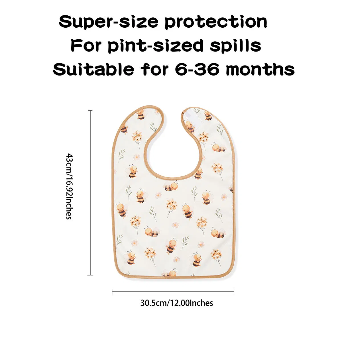 New Design BPA Free Cartoon Baby Bibs Waterproof Baby Eating Bibs