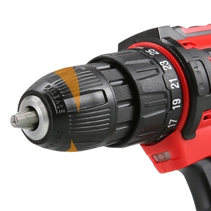 Аккумуляторная дрель-шуруповерт Antauto с 2 батареями и зарядкой