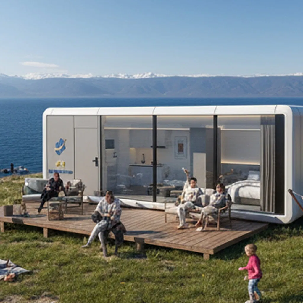 Big Bedroom Smart Modular Portable Capsule House