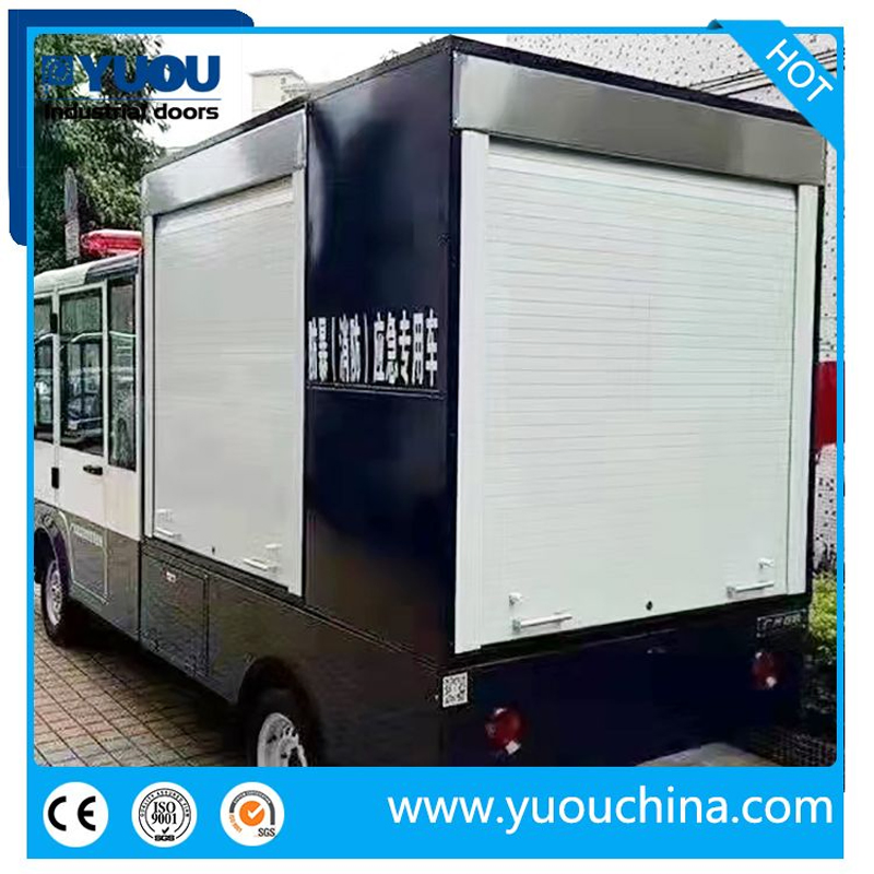 Fire Truck/Vehicle Roll up Door Aluminum Roller Shutter Slider Type