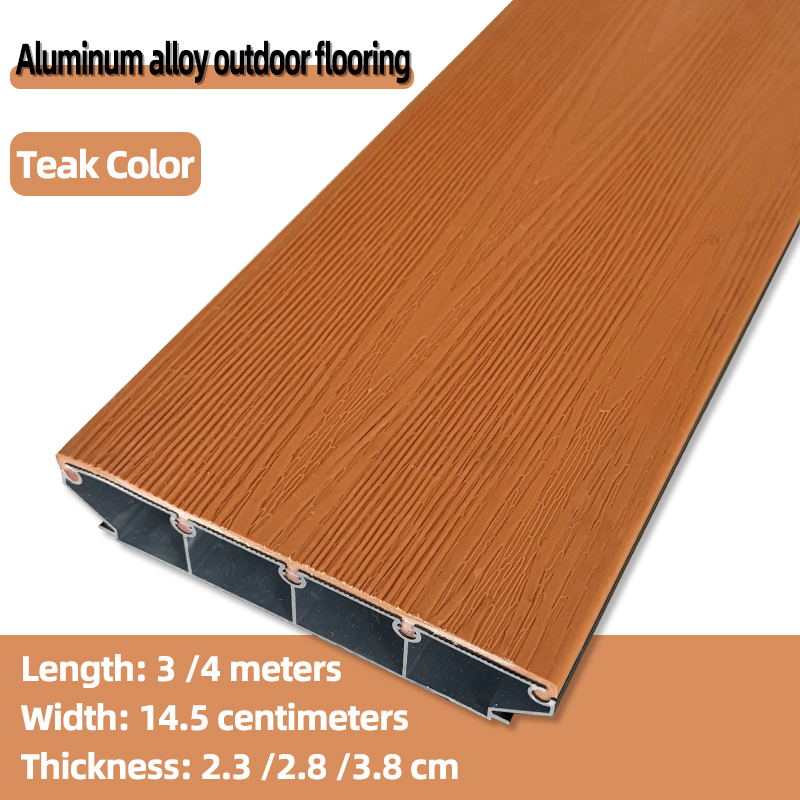 Interlocking Aluminum Alloy Flooring Tiles - Easy Installation, No Glue Required
