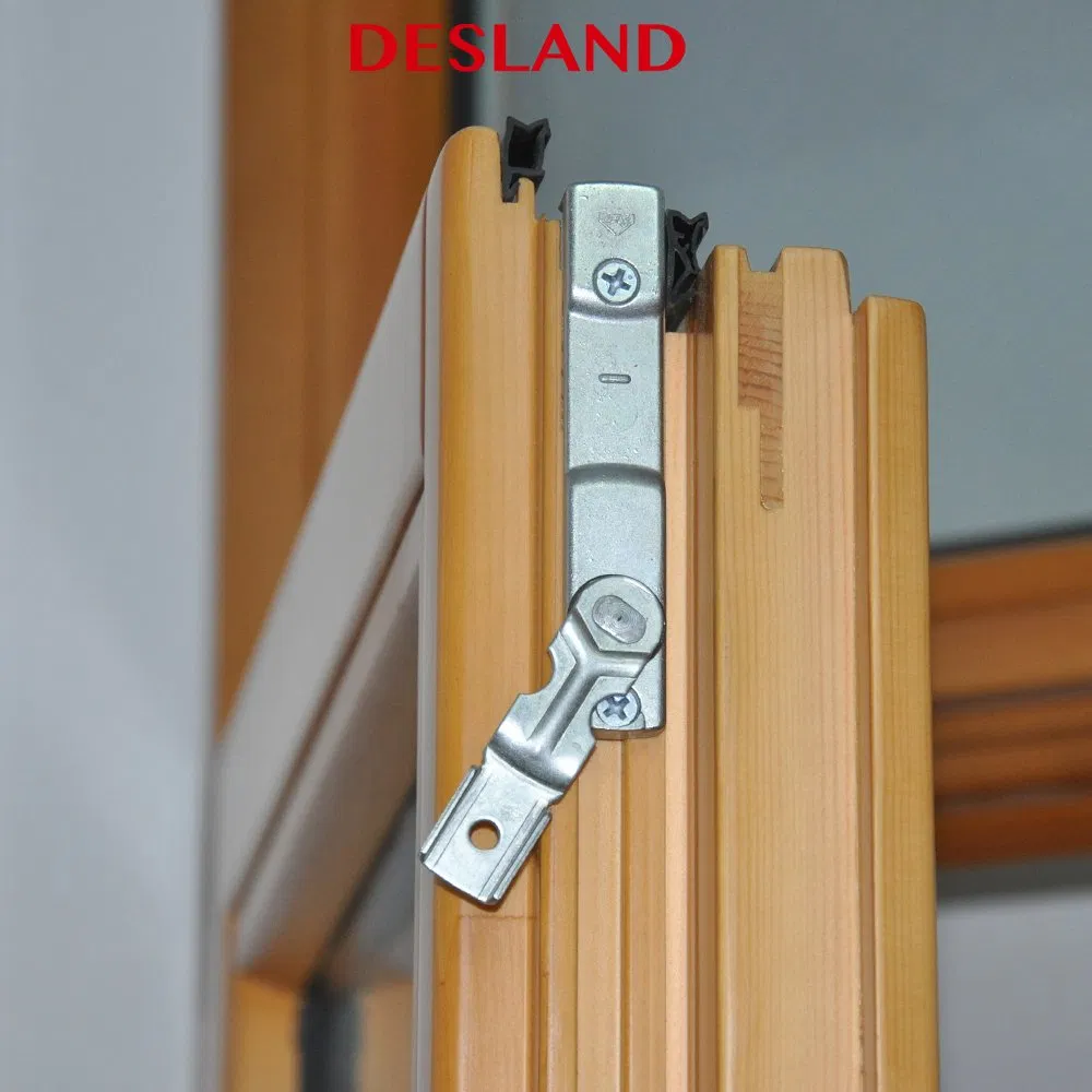 Mss-68 Series Solid Wood Arched Windows, Thermal Insulation Casement Windows