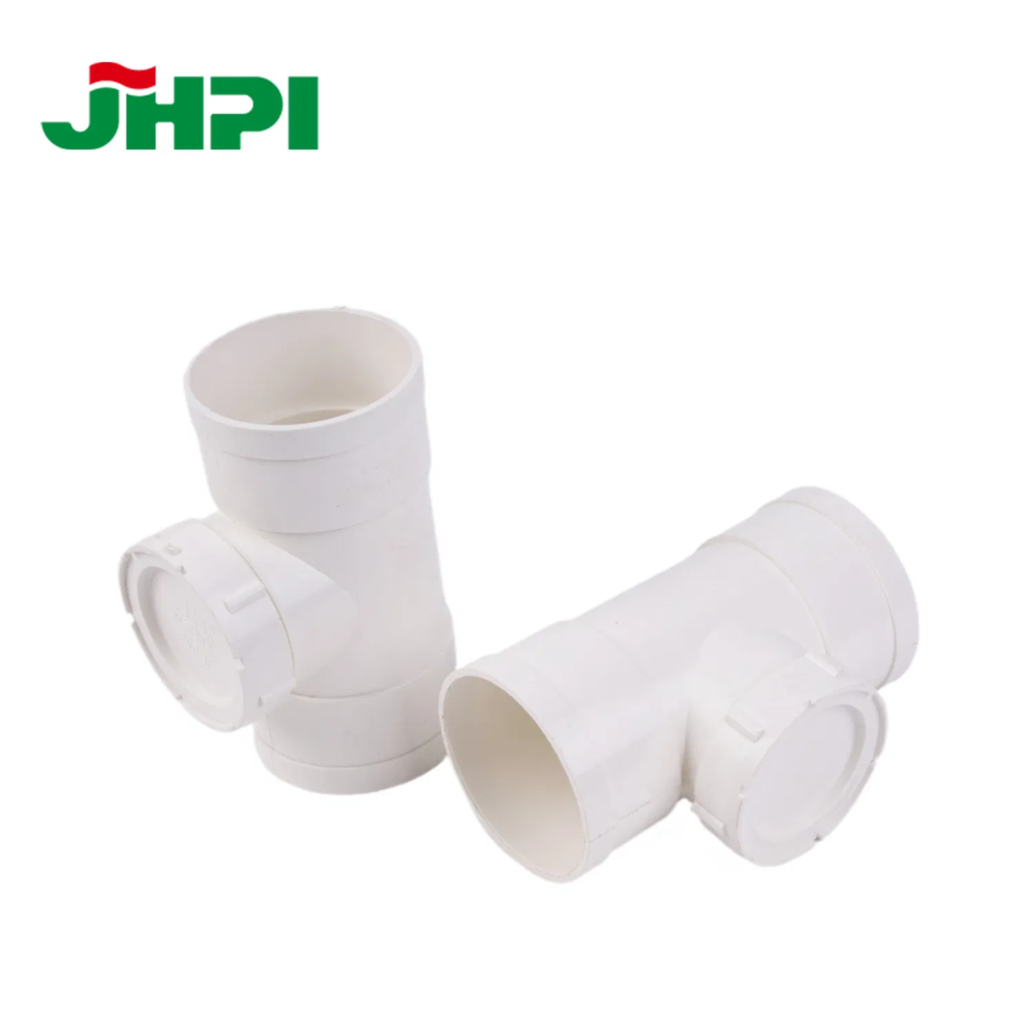 Factory Wholesale White Vertical PVC 50/75/110/160 Construction Drainage Pipe Plastic Pipe Fitting Tee