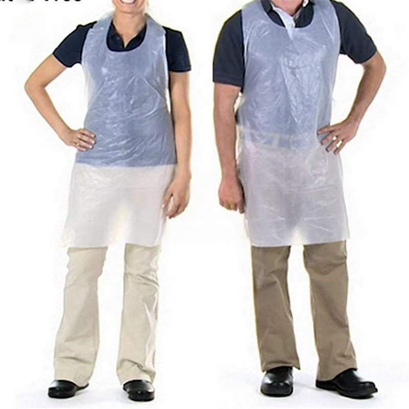 Hot Selling High Quality Practical Safety Plastic Apron Disposable PE Apron