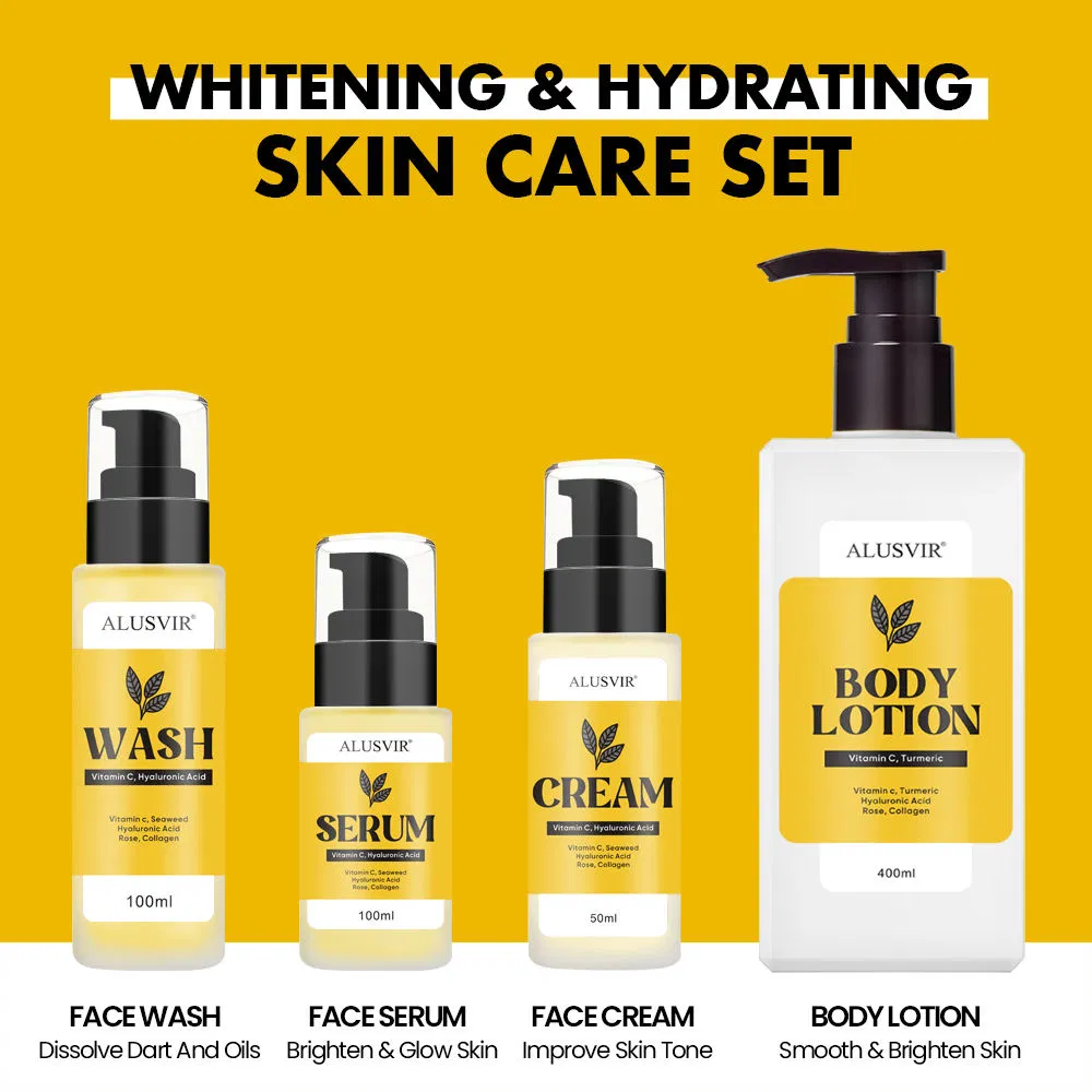 Whitening Vitamin C Turmeric Lightening Skin Dark Spots Removal Body Lotion