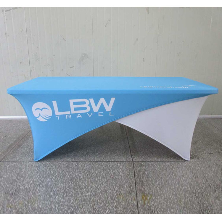 Promotional Item Custom Advertising Logo Rectangle Table Cloth Cover Wedding Table Cloths for Events Table Cloth