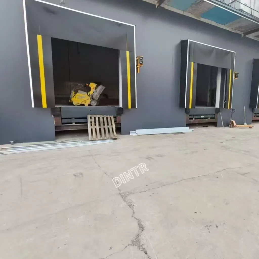 Smart Waterproof Sponge Dock Shelter for Secure Warehouse Loading Zones