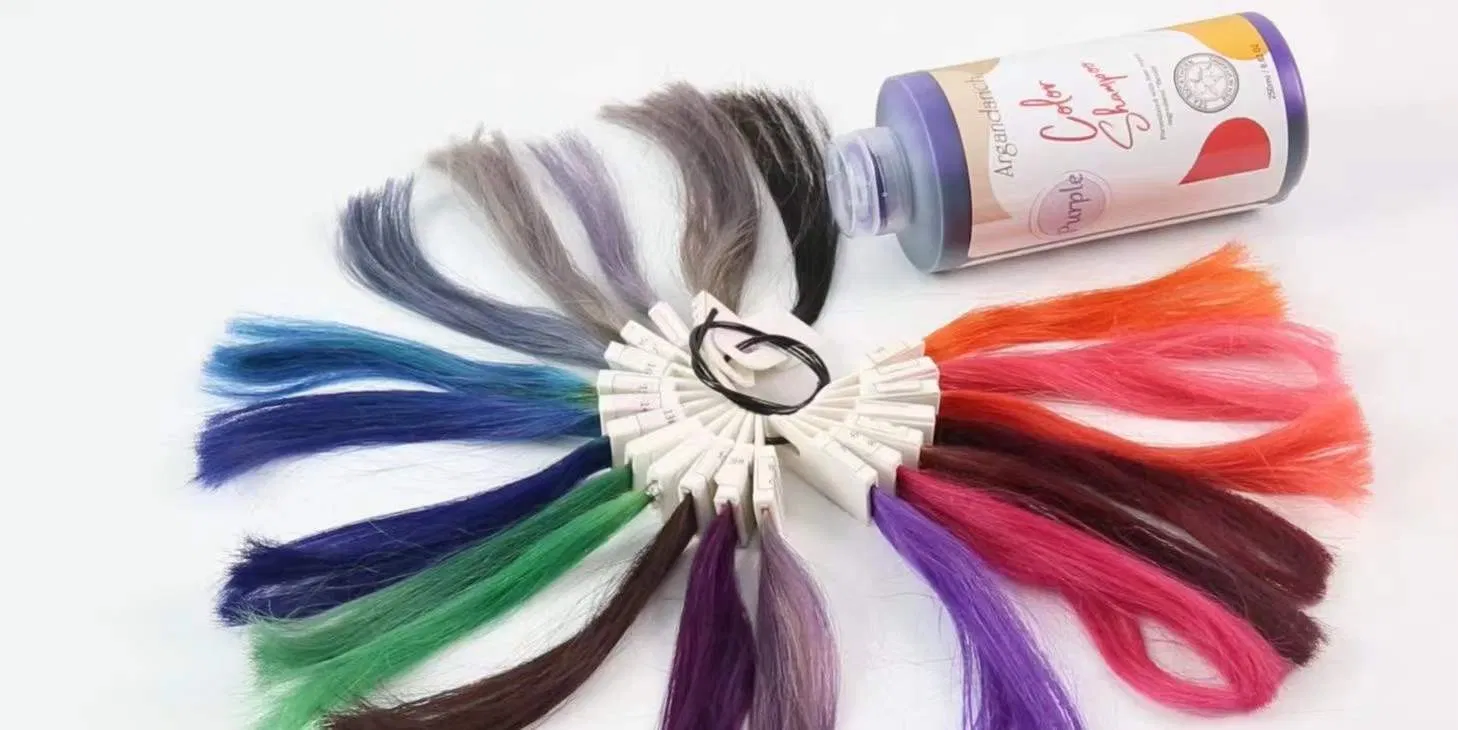 250ml Hair Color Shampoo for Protect Color 20 Fashionable Colors