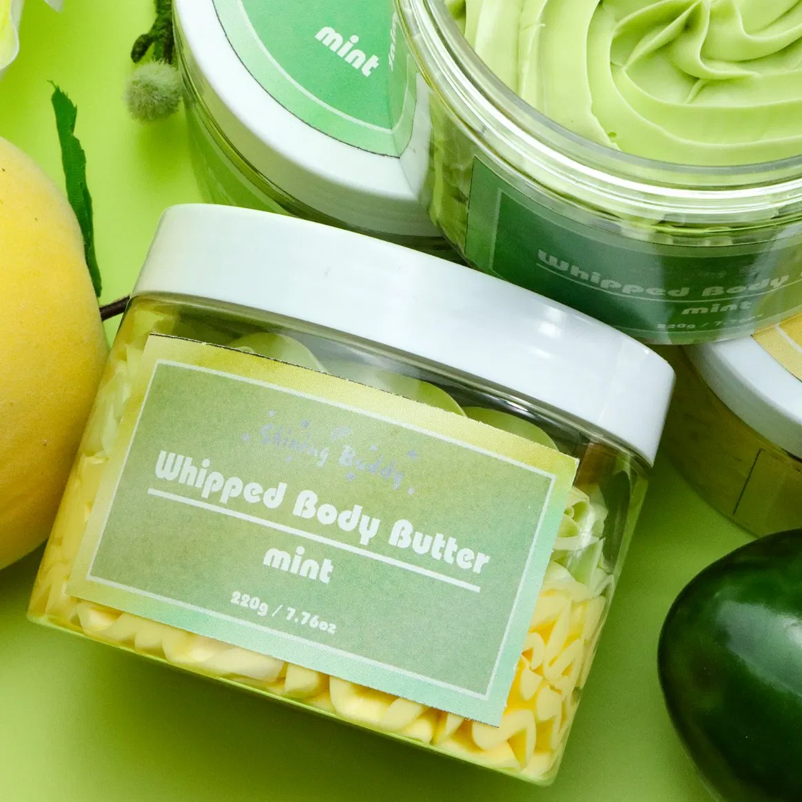 Organic Hydrating Body Cream with Shea and Cocoa for Skin Body Butter