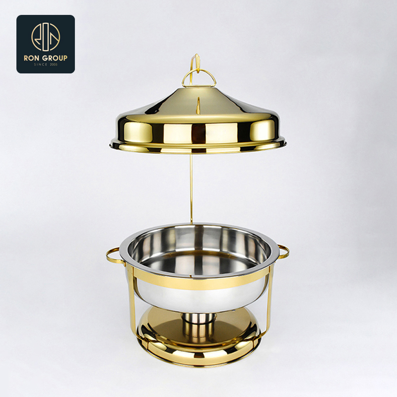 Factory Direct Sale Stylish Stainless Steel Buffet Stove for Catering Events