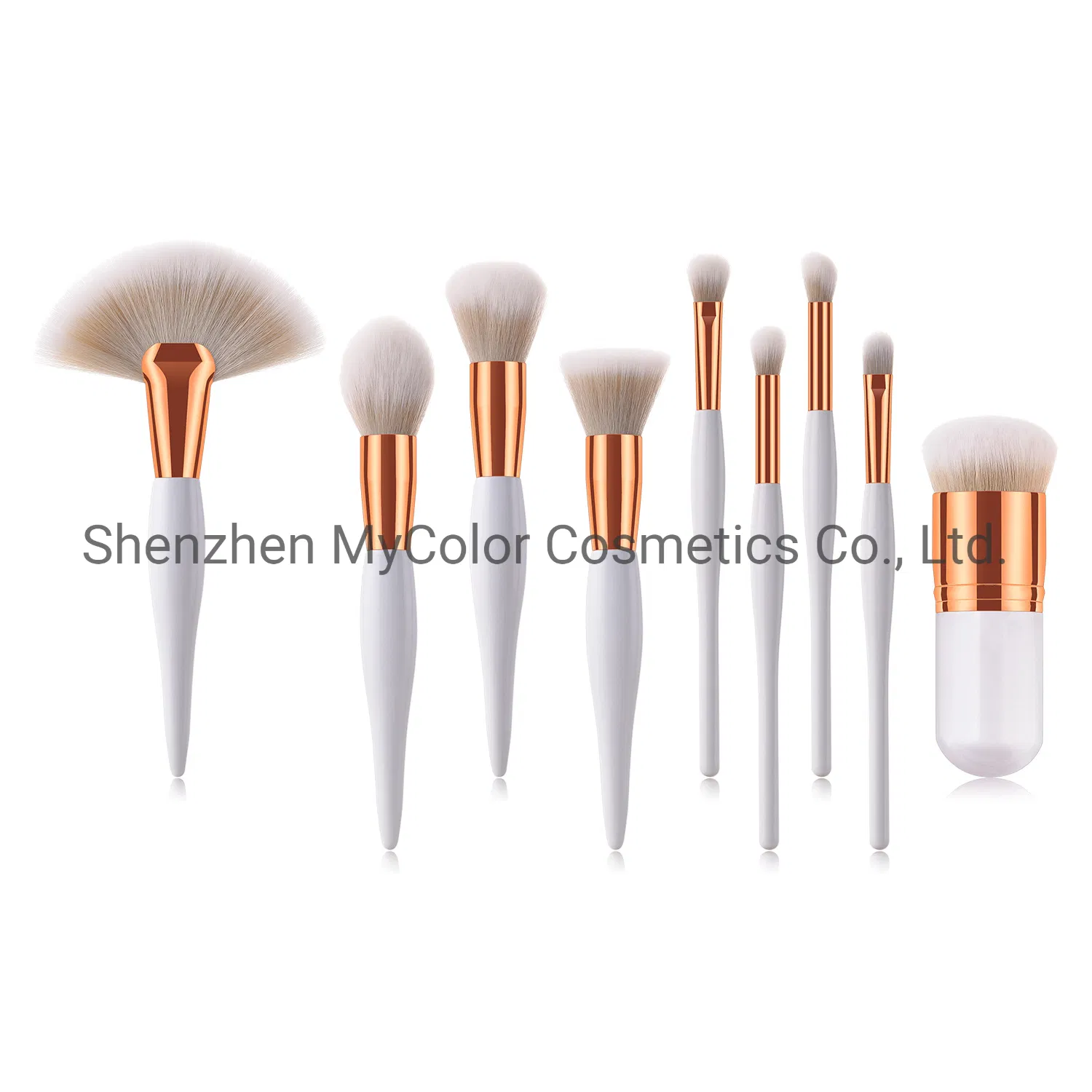 High Quality Makeup Brushes 9PCS Foundation Eyebrow Lip Brush Set
