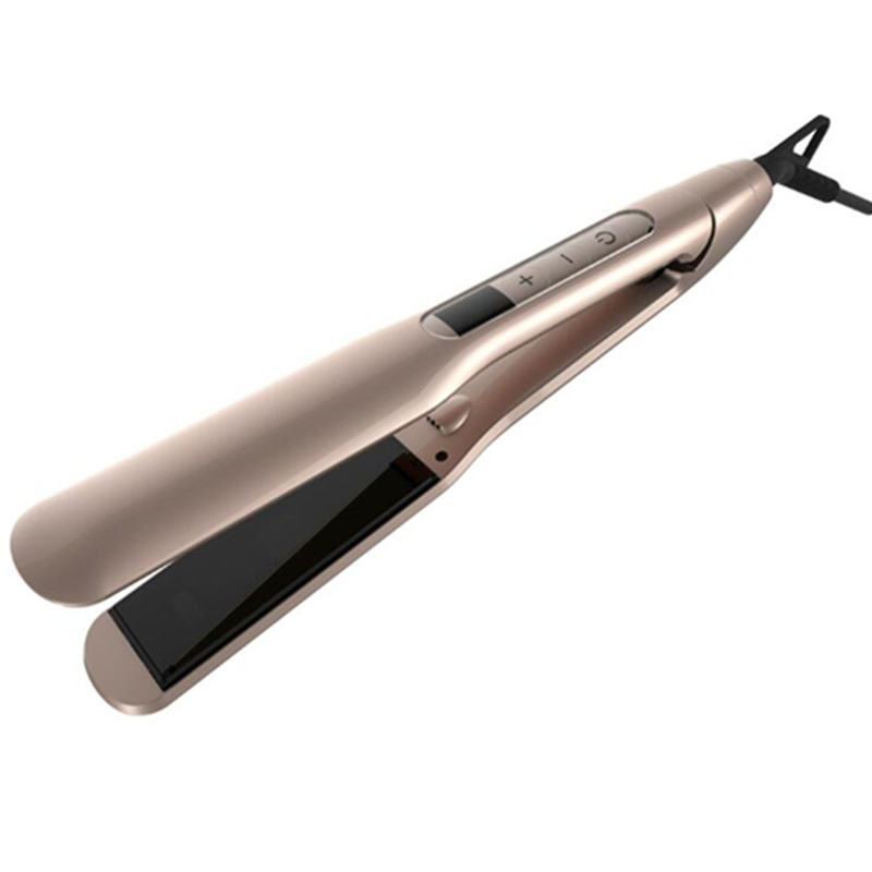 2021 Newest Touch Screen Anion Hair Straightener Flat Iron Hair Straightening Machine