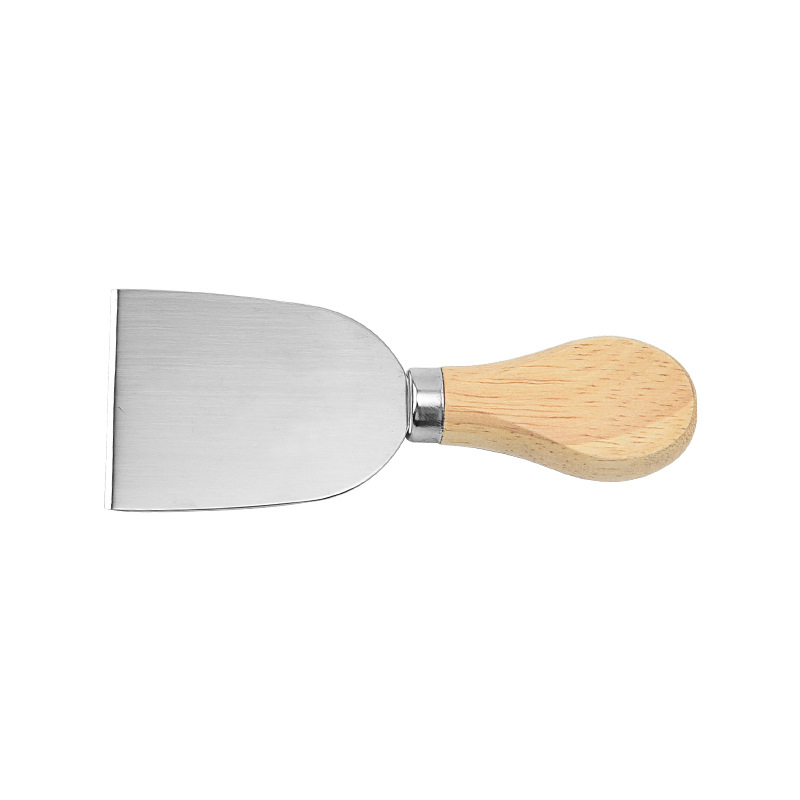 Набор для пиццы и сыра с деревянными ручками