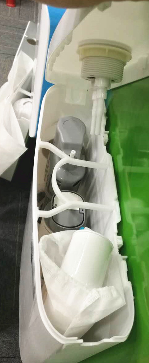 Fashion Design Decorative Plastic Cistern Flush Tank