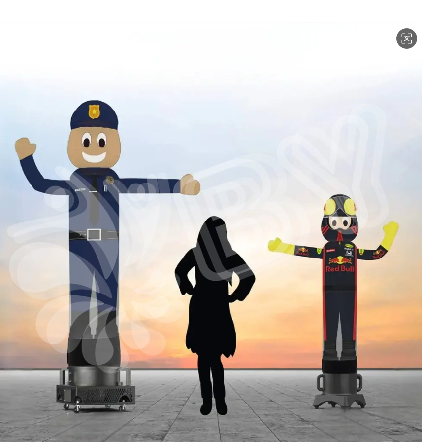 No. 1 Custom Adverting Inflatable Sky Air Dancer Clown Inflatable Tube Man Sky Clown Air Dancer for Sale