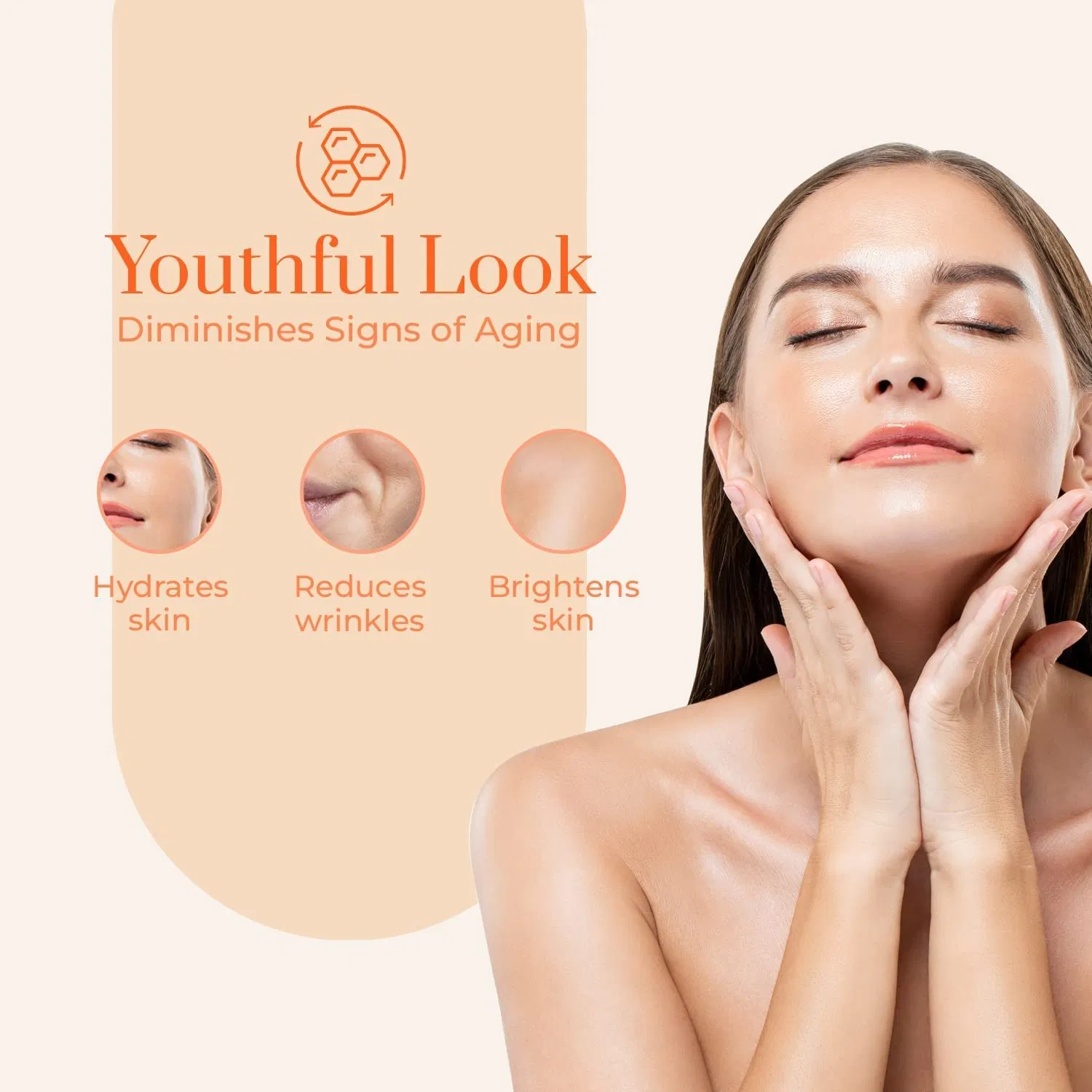 L-FM120 24k Blue Active Gold Moisturizing & Whitening Facial Mask