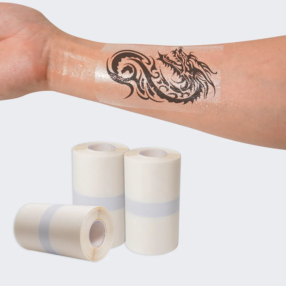 Waterproof Tattoo Patch PU Film Cover Bandage Tattoo Aftercare Roll