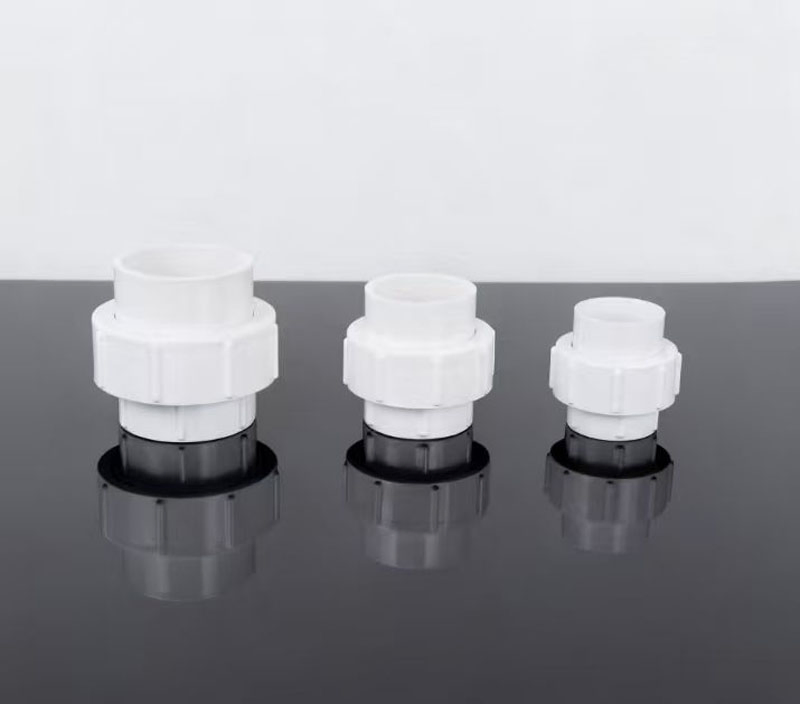 Customized PVC Union for Water Supply AS/NZS 1477 UPVC Union Pressure Pipe Fittings Manufacturer
