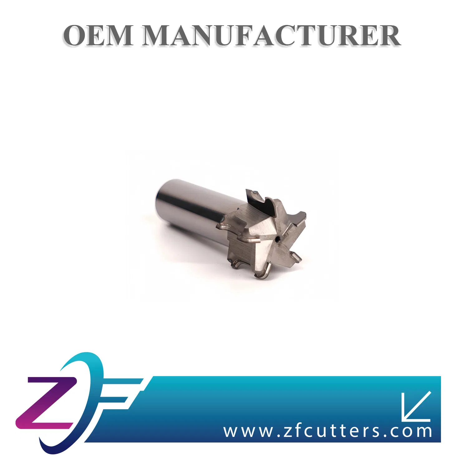 High-Precision PCD Diamond Milling Cutter for Aluminum CNC