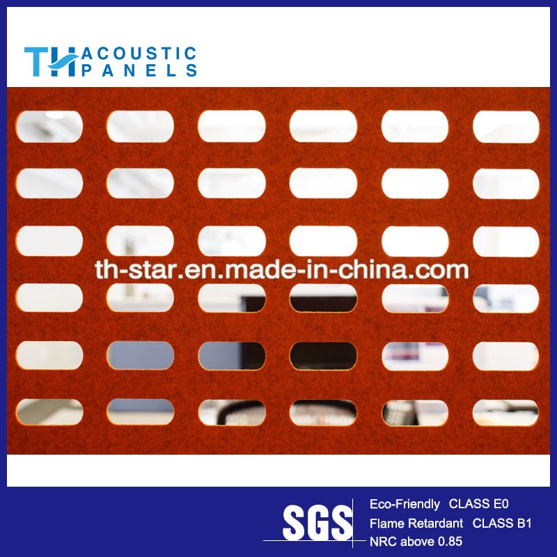 High Quality 9mm12mm20mm CNC Cut Decoration Acoustic Screen Panel for Office Space Barrier