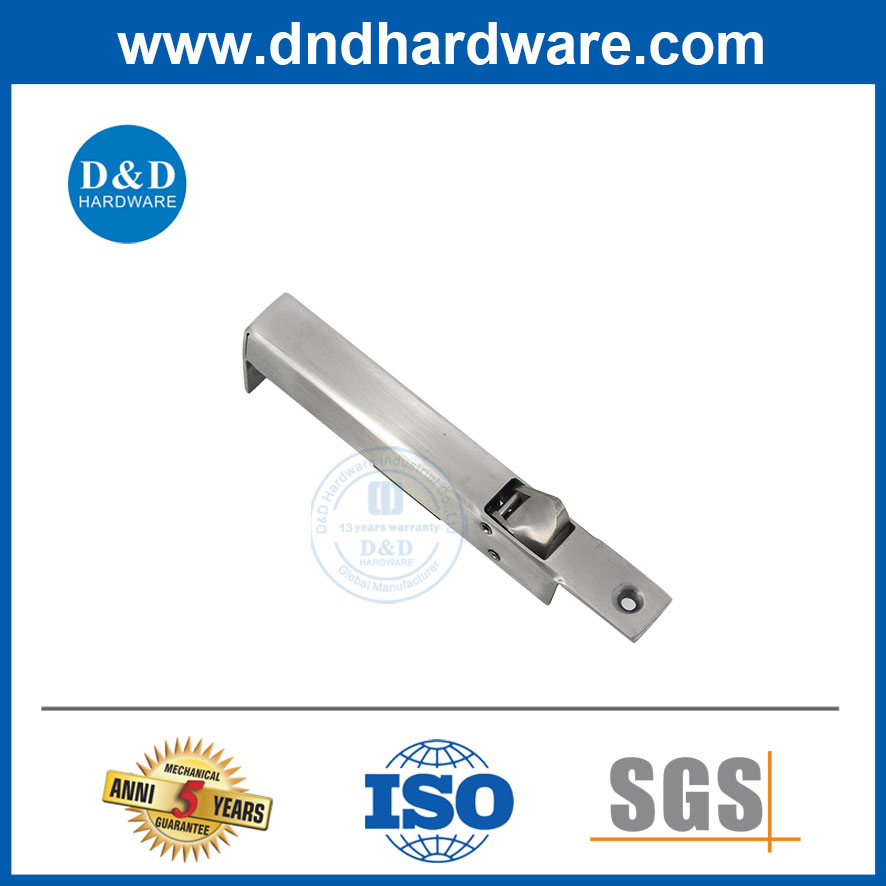 High Quality Door Hardware Automatic Flush Door Bolt in Antique Brass