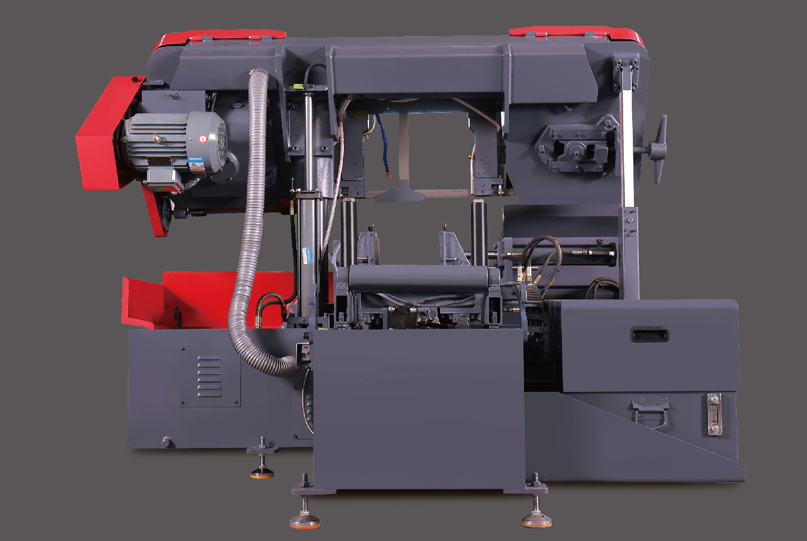 Ленточная пила по металлу автоматическая мини компактная