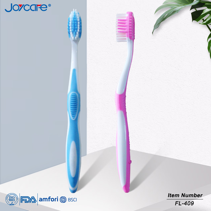 Travel-Friendly Soft Bristle Adult Toothbrush for Gentle Gum Care