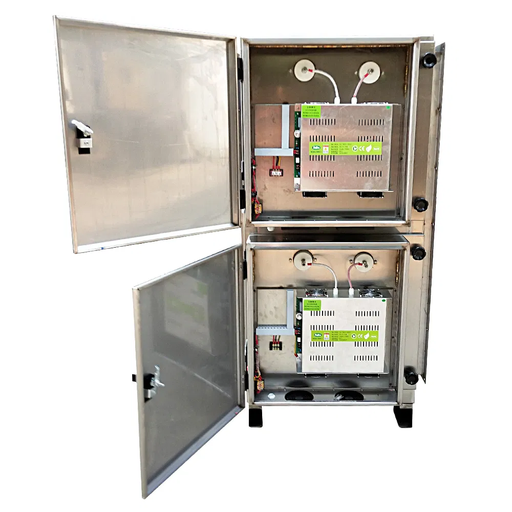 Commercial Kitchen Restaurant Exhaust Fumes Electrostatic Air Cleaners Purifier