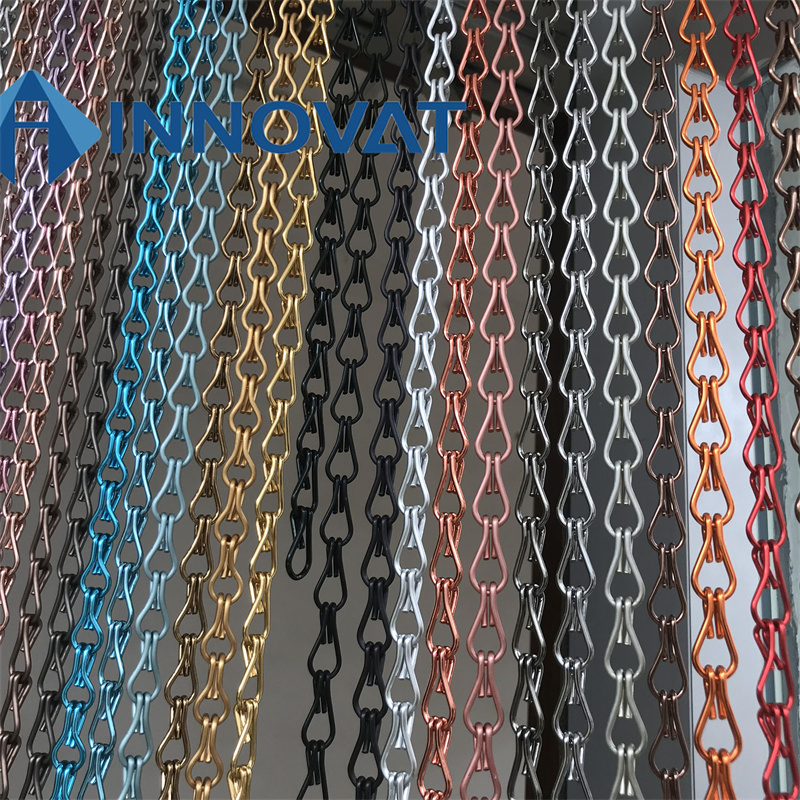 Beautiful Metal Aluminum Chain Link Curtain Metal Mesh Curtain for Home Decor Door and Window/Metal Chain/Metal Mesh/Door Curtain/Metal Curtain/Aluminum Mesh