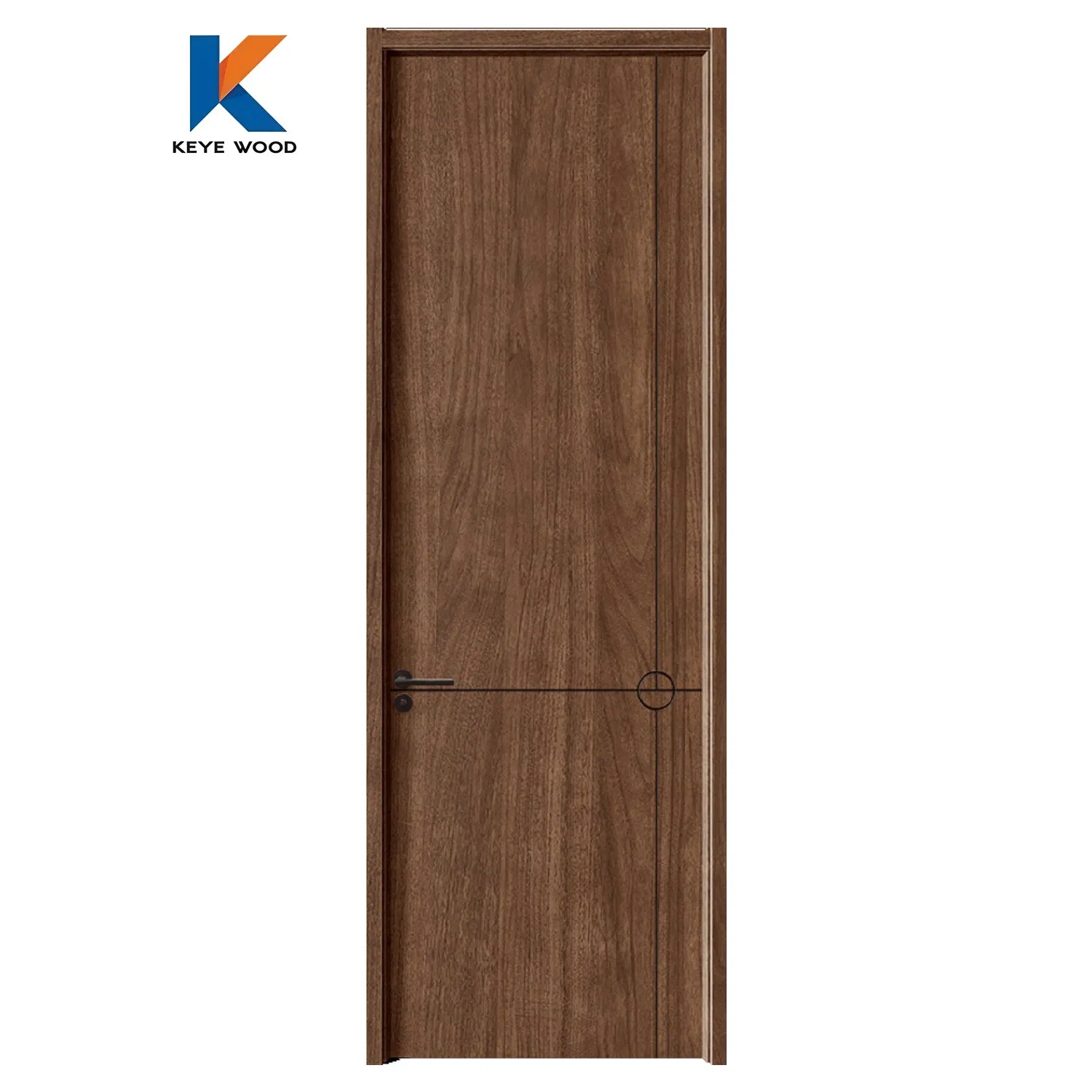 Wholesale Solid Wood Interior Doors-Modern Bedroom Bathroom and Hotel Door Designs