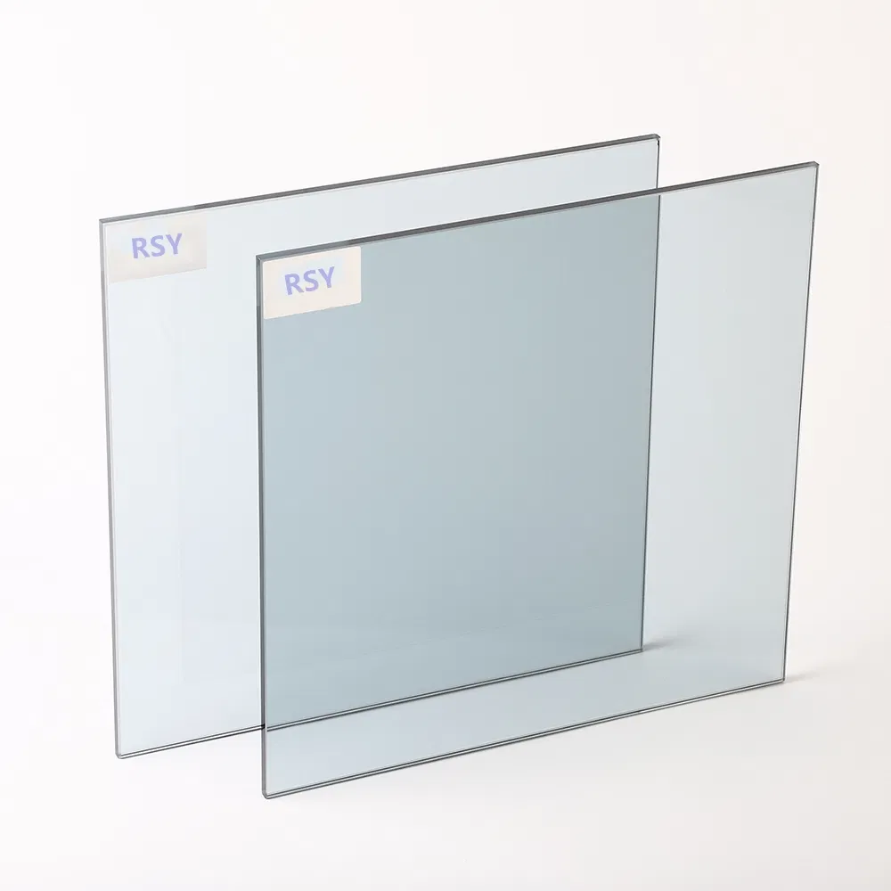 Crystal Grey Safety Toughened Glass with Factory Price