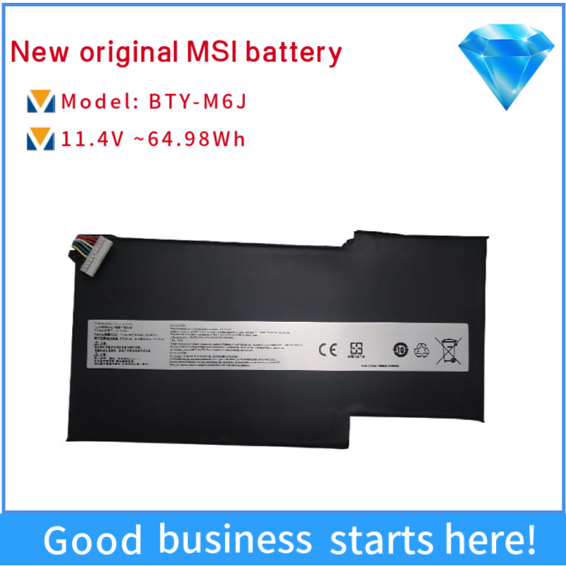 Bty-M6j Bty-U6j Laptop Battery for GS63 7rd 7re 8rd Msi Battery 11.4V 64.98wh Laptop Parts