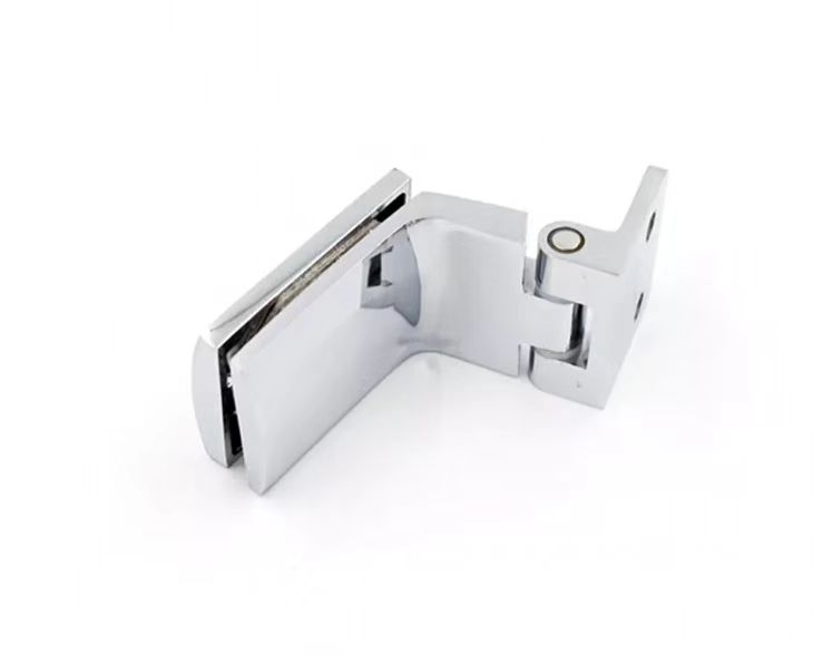 Movable Ss Mirror Sliding Shower Tempered Glass Door Hinge Glass Clamp