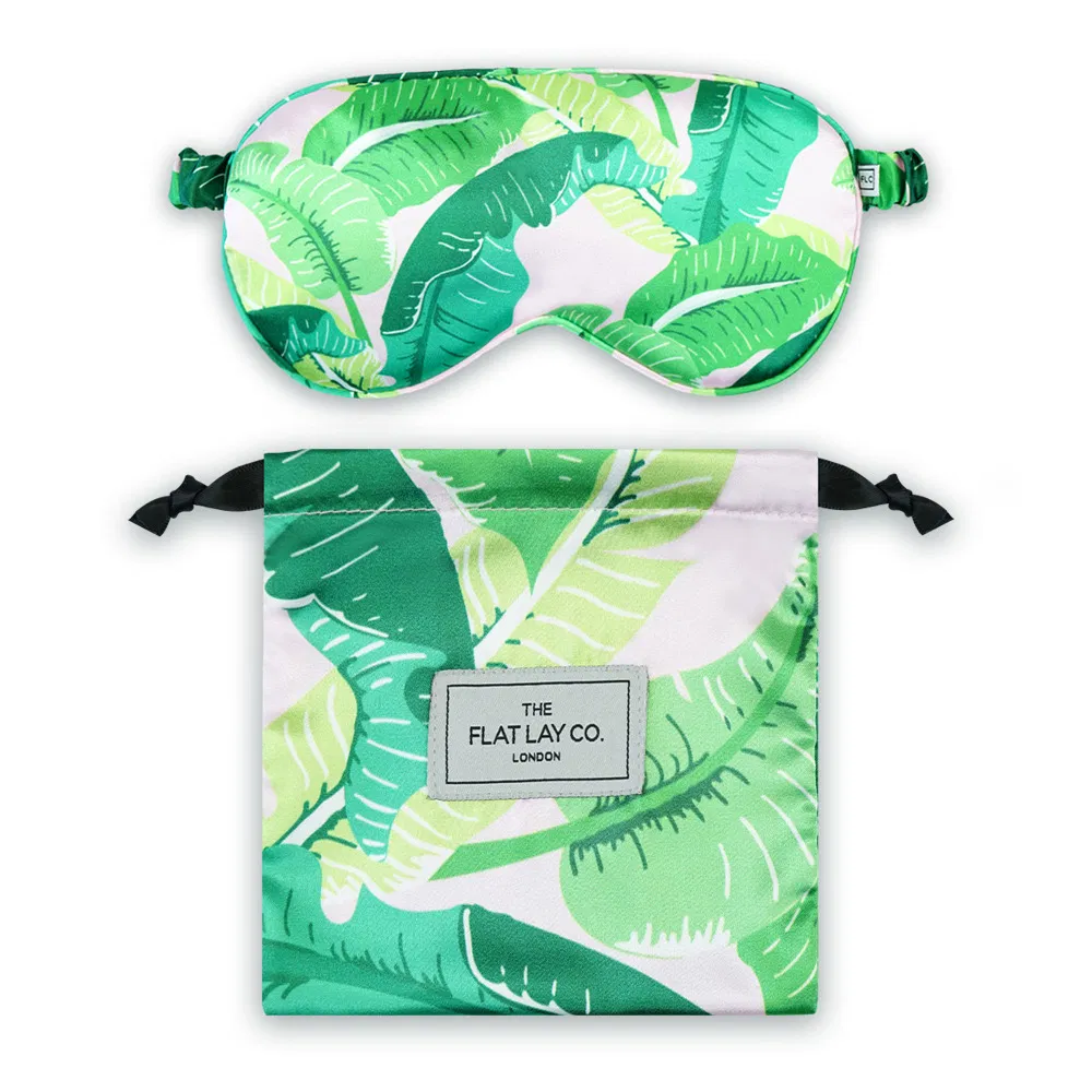 Ultra Soft Satin Silk Travel Sleep Mask Set