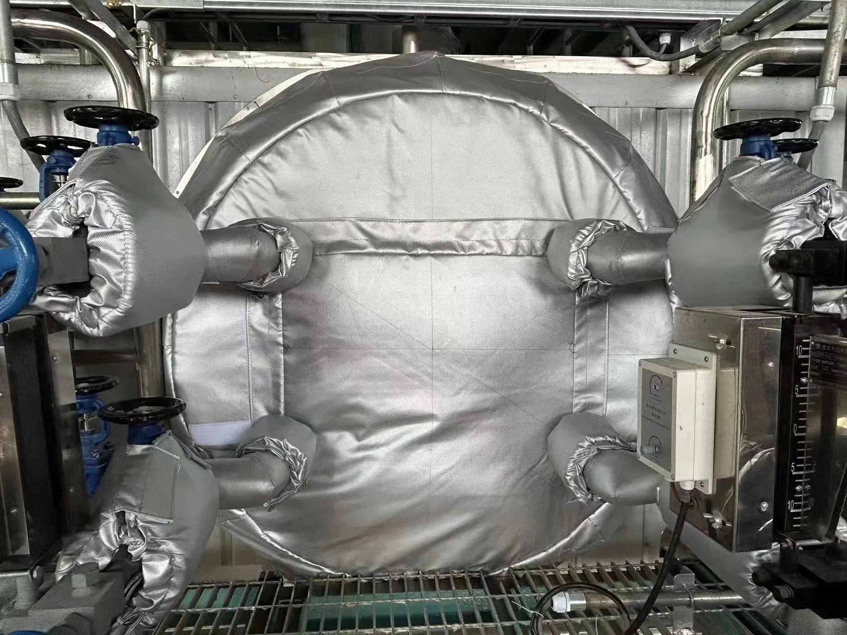 Dechable Grey Aerogel Material Heat Insulation Cover