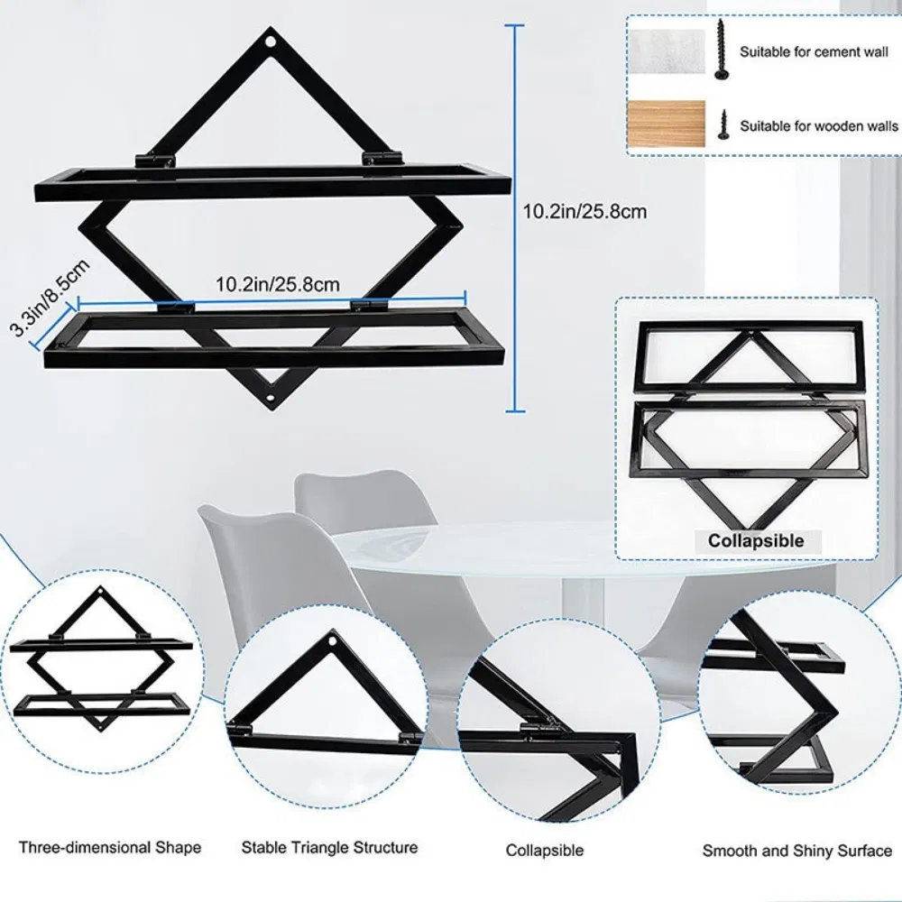 Настенная полка для вина на 2 бутылки Ez28669