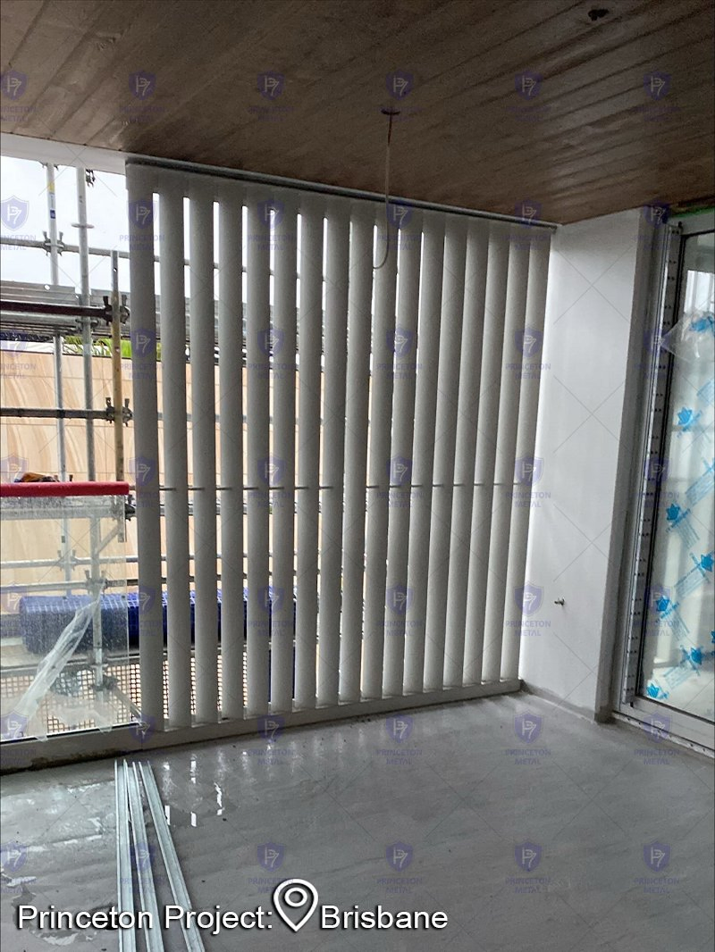 Project Building Wood Grain Cladding Wall Panel Aluminum Screen Batten for External Facades