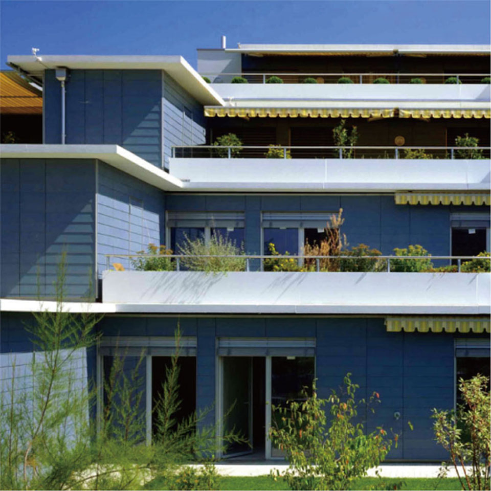 Advanced Tech Heat Insulated Overlapping Screw-Fix Curtain Wall