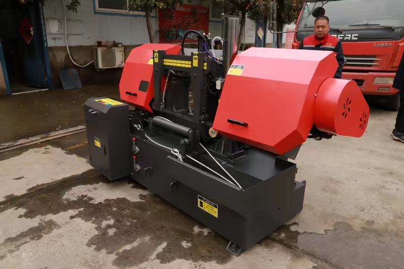 Ленточная пила по металлу горизонтальная поворотная 90 градусов