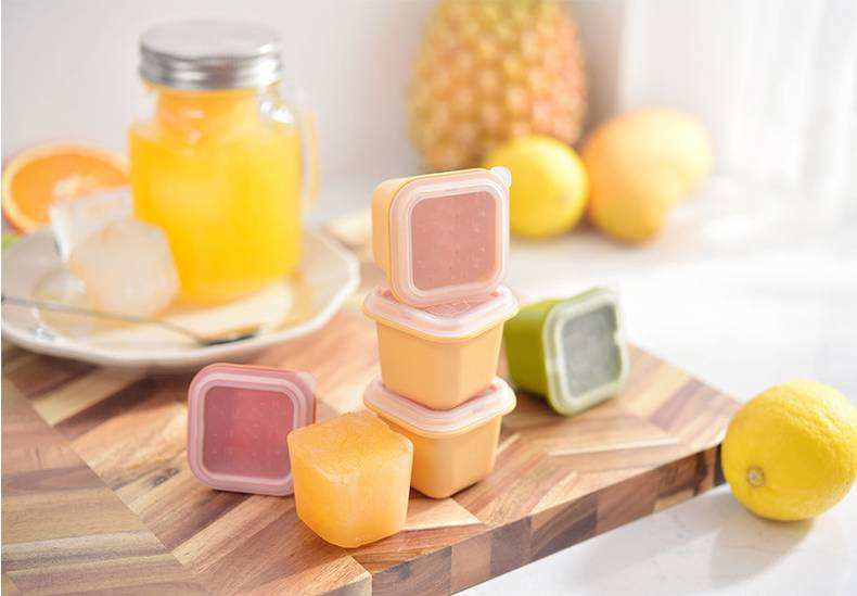 Food Grade Creative Single Macaroon Colorful Beautiful and Easy Demould Mold Silicone Ice Cube